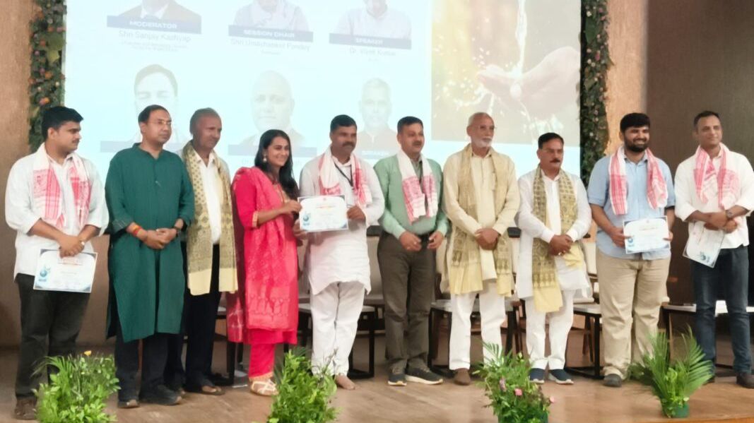 पावटा क्षेत्र के दीपसिंह की आवाज राष्ट्रीय जल विमर्श संरक्षण के प्रति अहमदाबाद में उठी