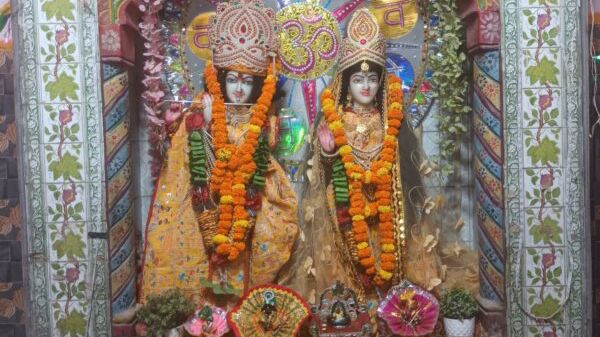पावटा क्षेत्र के नागाजी मंदिर में विशाल भण्डारे का आयोजन