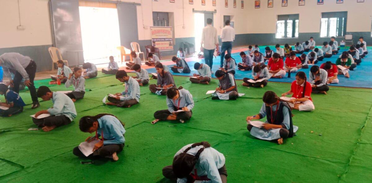पावटा ब्लॉक के प्रागपुरा विद्यालय में अंतर विद्यालय प्रतियोगिताओं का आयोजन