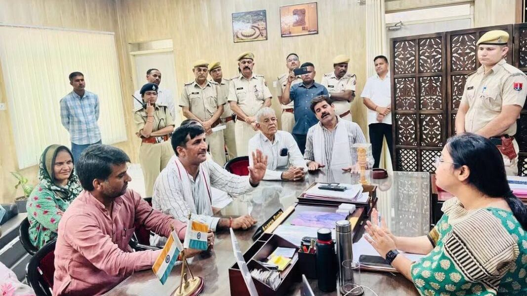 SIR और ‘वोट चोरी’ के आरोपों को लेकर कोटपूतली में कांग्रेस का प्रदर्शन