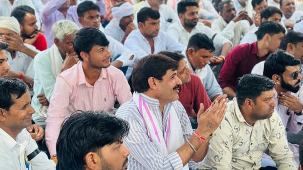 SIR और ‘वोट चोरी’ के आरोपों को लेकर कोटपूतली में कांग्रेस का प्रदर्शन