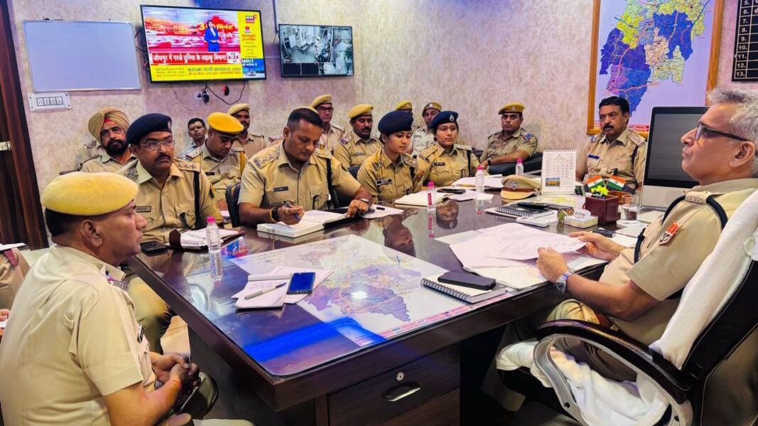 क्राइम बैठक में एसपी सतवीर सिंह के सख्त निर्देश, लंबित मामलों के त्वरित निस्तारण पर जोर