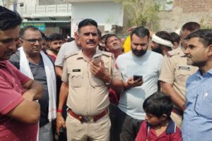 पावटा में उच्च जलाशय टंकी पर युवक का हंगामा, दो घंटे की मशक्कत के बाद उतरा नीचे