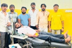 कोटपूतली-बहरोड़ जिले में कर्नल बैंसला जयंती व विधायक ललित यादव के जन्मदिन पर स्वैच्छिक रक्तदान