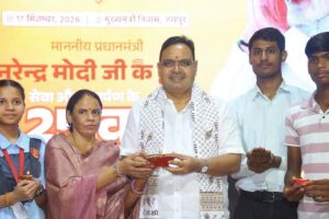 पावटा के अंशुल खंडेलवाल ने मुख्यमंत्री के साथ यूथ बजट संवाद में रखी युवाओं की आवाज