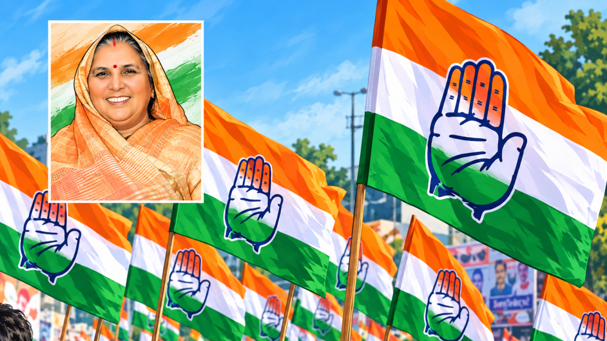 पावटा-प्रागपुरा में कांग्रेस की बढ़त, बहुमत के लिए एक सीट की दरकार