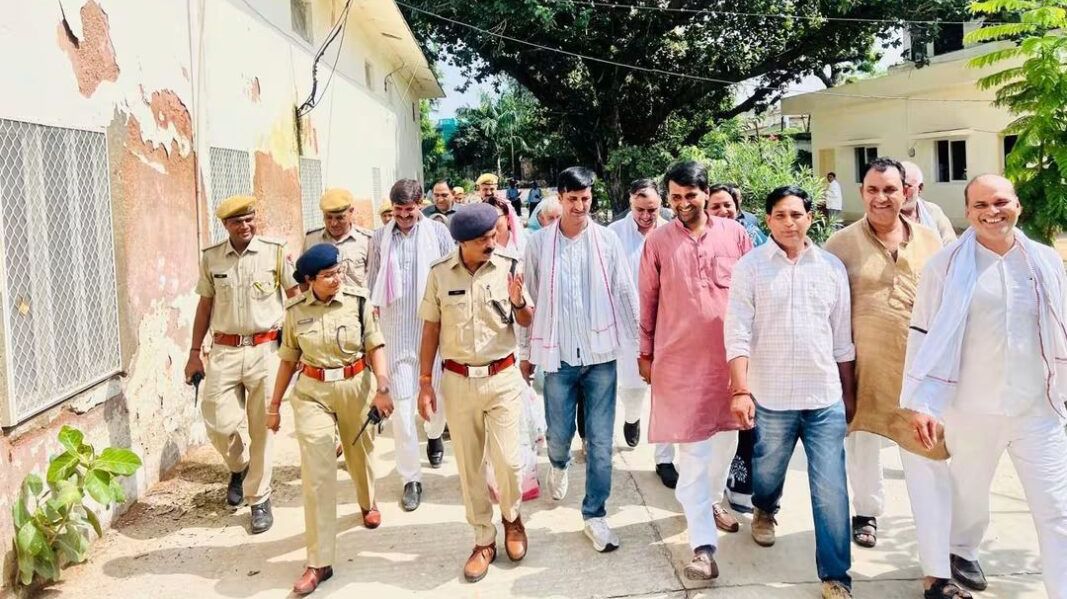SIR और ‘वोट चोरी’ के आरोपों को लेकर कोटपूतली में कांग्रेस का प्रदर्शन