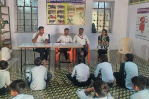 पीएम श्री महात्मा गांधी राजकीय विद्यालय में व्याख्यानमाला आयोजित