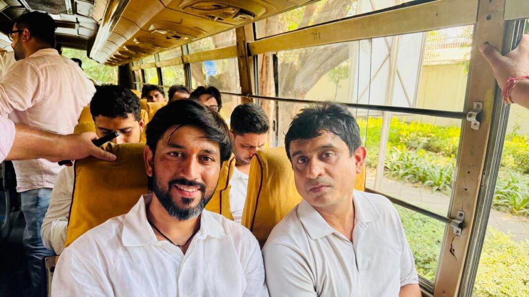 चुनाव आयुक्त ज्ञानेश कुमार के इस्तीफे की मांग, पावटा के थानवीर ने दी गिरफ्तारी