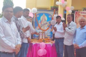 पावटा उपखंड के ब्रिलियंट इंटरनेशनल स्कूल में विधि-विधान से हुआ गणेश पूजन