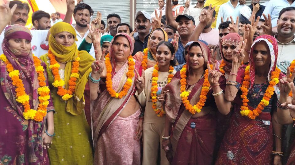 पावटा-प्रागपुरा की नई चेयरमैन मीना सैनी के सामने विस्तारित नगरपालिका की बड़ी जिम्मेदारी