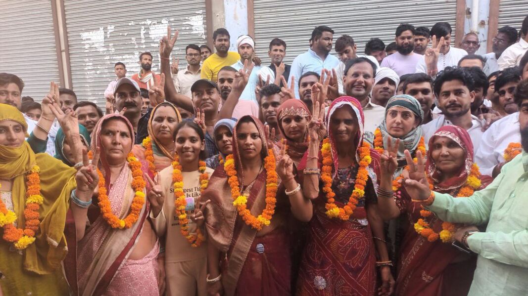पावटा-प्रागपुरा में सोमवती मीणा उपचेयरमैन निर्वाचित, 9 मतों के अंतर से हुई जीत