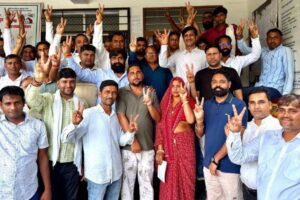 पावटा-प्रागपुरा पालिका अध्यक्ष पद के लिए दो प्रत्याशियों ने भरे नामांकन