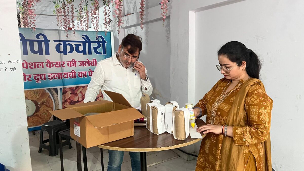 kotputli : lal jalebi, hari matar aur sehat se khilwad!