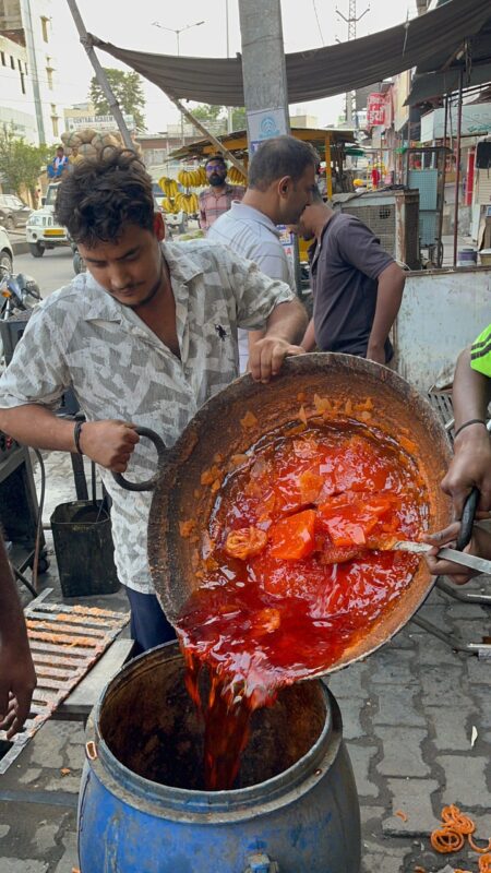 kotputli : lal jalebi, hari matar aur sehat se khilwad!