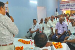 अनुसूचित जाति कल्याण दिवस पर आवासियों ने लिया नशामुक्ति का संकल्प