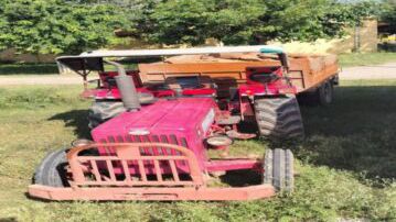 चार टन पत्थर से भरी ट्रैक्टर-ट्रॉली जब्त, एक आरोपी गिरफ्तार