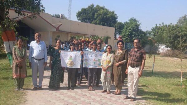 सेवा ज्योति कलश यात्रा से दिया विकसित भारत का संदेश