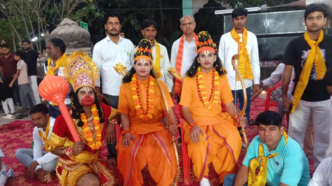 61 व 51 फीट रावण का पुतला धू धू कर जला, गूंजे जय श्रीराम के जयघोष