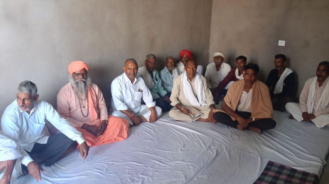 महंत सुखानन्दजी ने किया रामनिवास यादव के चुनावी कार्यालय का उद्घाटन