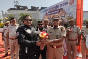 एसपी सतवीर सिंह ने हरी झंडी दिखा 250 राइडर्स को जयपुर के लिए किया रवाना