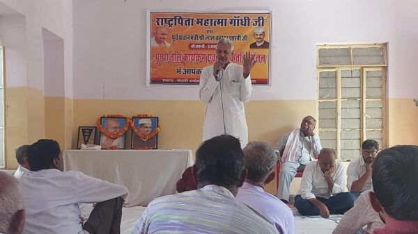 गांधी-शास्त्री जयंती पर पंसारी धर्मशाला में श्रद्धांजलि सभा, महापुरुषों के आदर्शों पर चलने का आह्वान