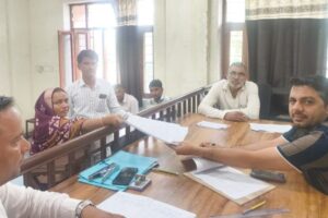 पावटा में पंचायत समिति चुनाव के लिए 21 प्रत्याशियों ने भरे पर्चे