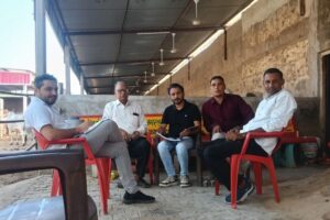 प्रागपुरा श्रीकृष्ण गौशाला का निरीक्षण