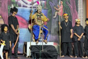 श्रवण कुमार की सेवा व दशरथ वियोग प्रसंग से भावुक हुए दर्शक