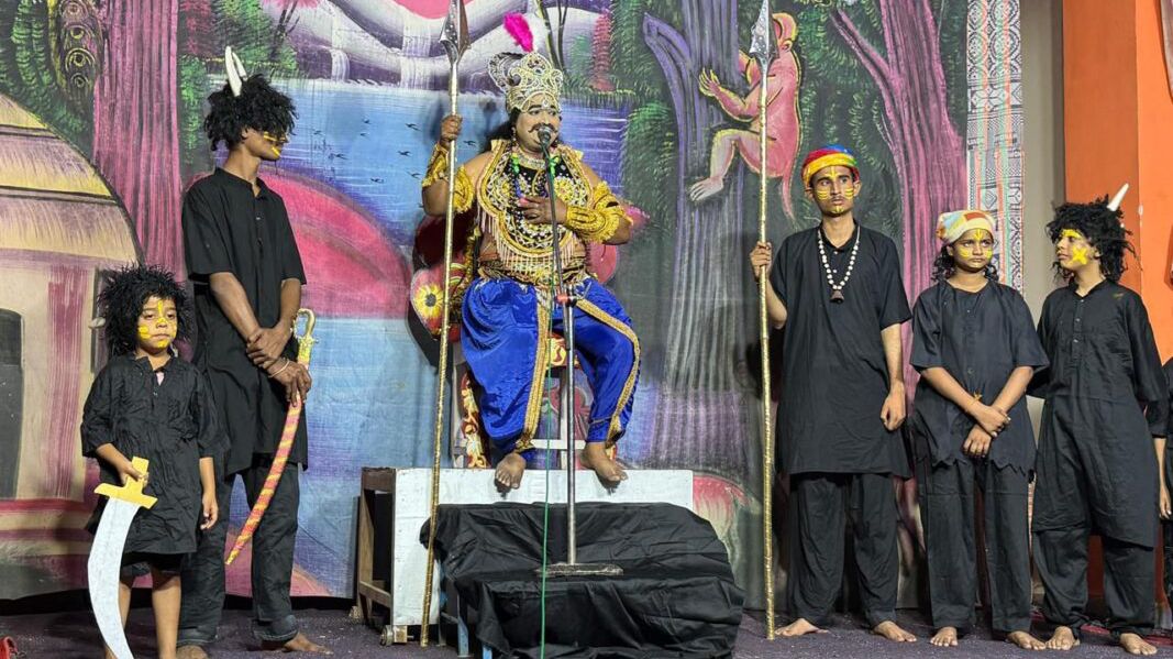 श्रवण कुमार की सेवा व दशरथ वियोग प्रसंग से भावुक हुए दर्शक