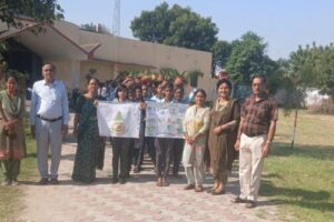 सेवा ज्योति कलश यात्रा से दिया विकसित भारत का संदेश